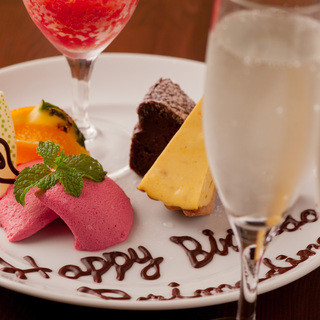 お誕生日や記念日などの大切な日に。
