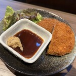 焼肉 飯村牛 - メンチカツ