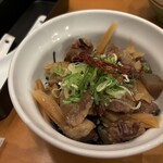 ボウルズキッチンオハナ - セットの牛すじ丼　1,350円