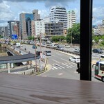 Cafe ふふふあん - 鴨川や五条大橋を眺めつつ、ゆっくり過ごす事が出来ます
特に京都の夏は暑いので体調のリセットするのにピッタリ