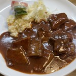洋食の店 自由軒 - レバーステーキ