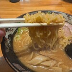 さっぽろラーメン 桑名 常盤台店 - 味噌チャーシュー　メンマトッピング