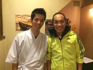 Robatayaki Akashi - 2014322に東国原英夫さんが来店して下さいました！