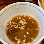 奈つやの中華そば - スープ割り後