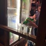 ひまり屋 GALERA - お席で注いでくださいます