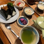 ひじりcafe - セットは盛りだくさん