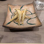 季肴 からはし - わかさぎ天ぷら