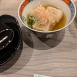 季肴 からはし - イチジク揚げ出し