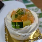 ブールミッシュ - 料理写真:季節限定メロンケーキ