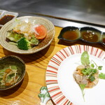 ステーキハウス西湘 - お通し、前菜＆サラダ