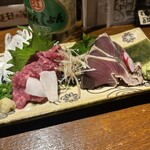 馬刺・炉端 ガマダス - 馬刺し・かつお