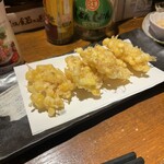 馬刺・炉端 ガマダス - とうもろこしのかき揚げ