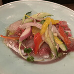 Petalo 渋谷ストリーム - カンパチのカルパッチョ