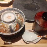 炭焼 おかげさん - [2024年7月　訪問]そぼろごはんの器が好きなタイプでした。