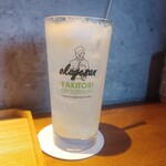 炭焼 おかげさん - [2024年7月　訪問]ノンアルの自家製塩レモンサワー。