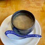 中華料理 信悦 - ランチコース2,750円、コーン薬膳スープ