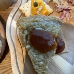 Cafe ぶりきのらいおん - じゃがいものガレット。モチモチで食べ応えあり！