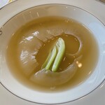 一茶一酒 - 気仙沼産フカヒレスープ煮