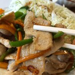 レストラン 蔵王 - レストラン 蔵王　豚スタミナ焼き