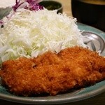 とんかつかつひろ - ひれかつ定食 1470円。