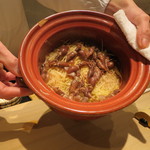 くろぎ - 蛍烏賊と生姜の炊込みご飯