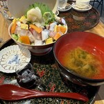 織田style - バラチラシ丼全景