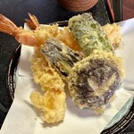 郷土料理蔵 - 天ぷらアップ