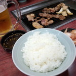 ふじよし - 焼き肉＋ごはん(2014.03.28)