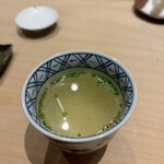 北の華 はやし - チップの出汁　先程のジュレと同じ物らしいけど本当に良いお出汁