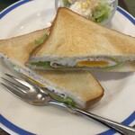 釜利谷珈琲店 - エッグサンド