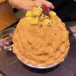 川越 これがかき氷 - さつまいものかき氷