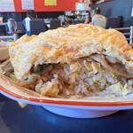 中華 一龍飯店 - 一龍チャーハン　断面