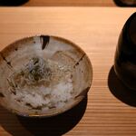 好日 - ちりめん山椒。お代わりいただきました。