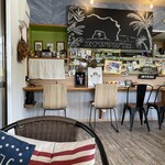 スナヤマカフェ - 店内の様子です。