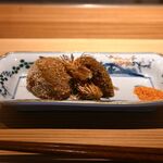 好日 - 車海老と椎茸