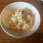 きく屋 - こちらは「肉ごはん」（小）。前回アップした画像と比べていただけると、違いが一目瞭然。