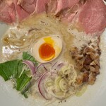 鶏白湯ラーメン suma_suma - 