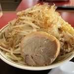 ラーメン もっけだの - 『汁なしニンニク野菜マシマシ』