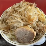 ラーメン もっけだの - 『汁なしニンニク野菜マシマシ』