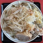 ラーメン もっけだの - 『汁なしニンニク野菜マシマシ』