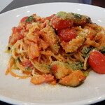 ラ ココット - 茄子とベーコンのトマトソース