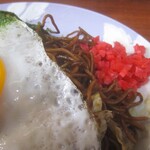 かたぎり - 焼きそば 肉玉子入り（盛り）