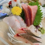 割烹 むら山 - 刺身盛合わせ