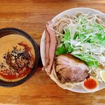 麺屋　たか - ベジタブル担々つけ麺（税込1,280円）