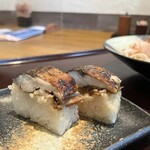 あみだそば はなれ - 焼きサバ寿司