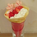 オレンジカウンティ - 春うららクレープ(抹茶クリームをカスタードに変更)