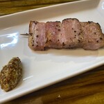 豚正 - ベーコン串