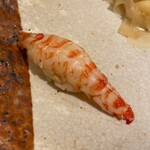 銀座 久兵衛 - ボイルエビ