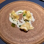 日本のイタリア料理店 sai - ラビオリレモンバターソース