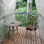 山形屋旅館 - ２階の喫煙スペース